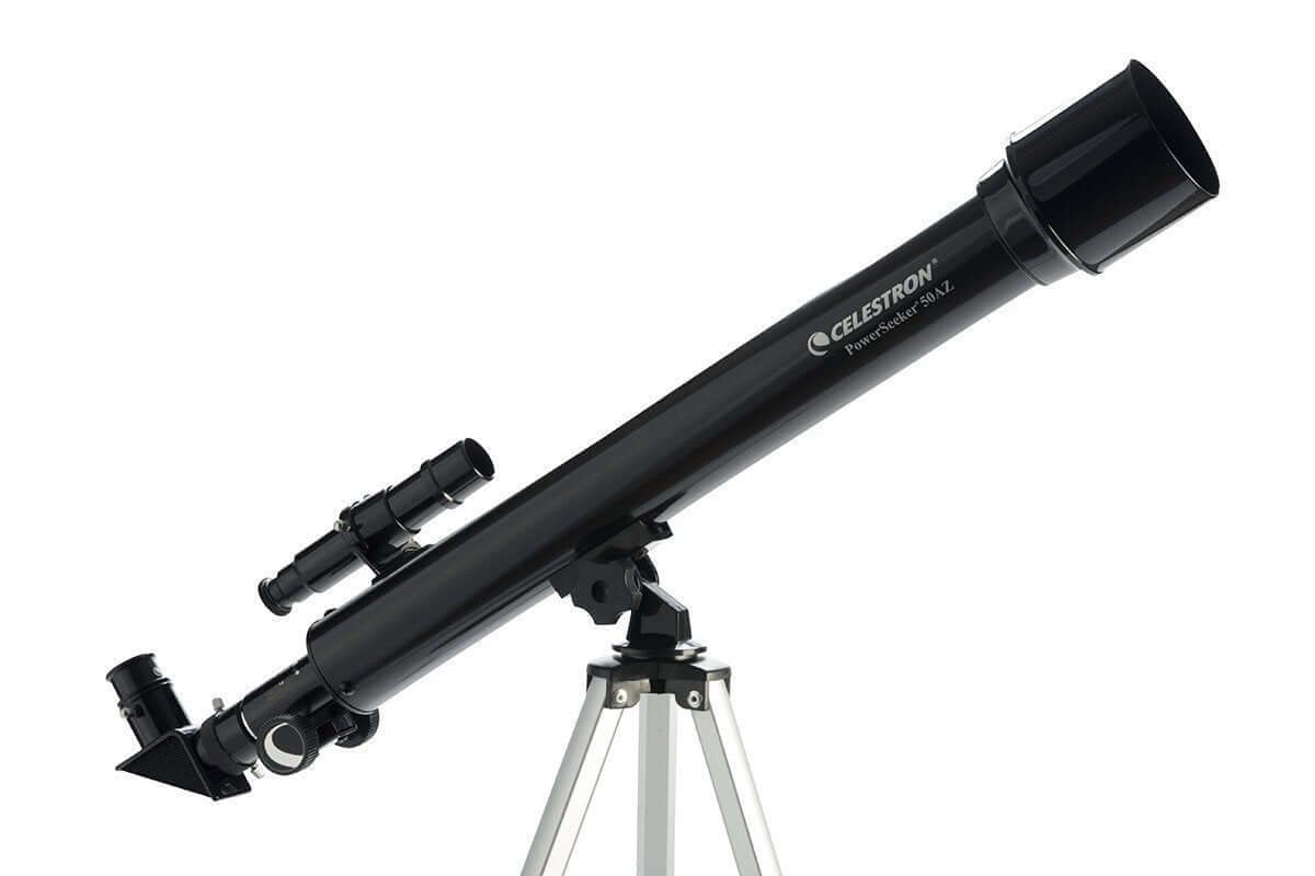 Telescopio Celestron Powerseeker 60AZ su treppiede