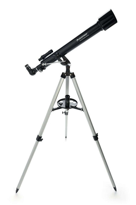 Telescopio Celestron Powerseeker 60AZ su treppiede in alluminio