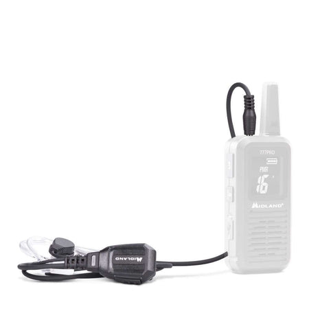 Microfono auricolare Midland MA 21 con PTT, per 777 PRO