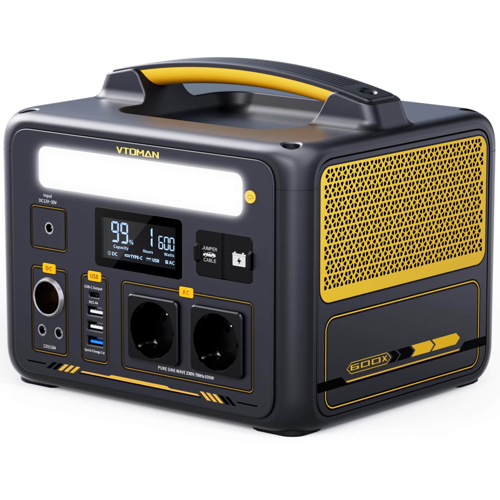 VTOMAN Jump 600x Power Station – MHzOutdoor