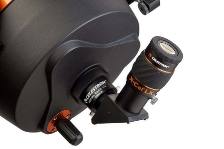 Oculare Celestron X-CEL LX 7mm montato su telescopio