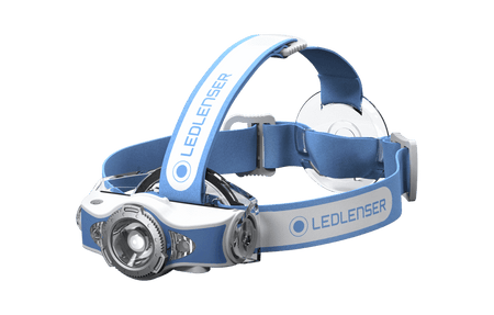 Torcia frontale Led Lenser MH11 Blu con Bluetooth