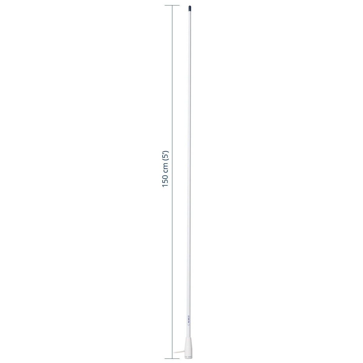 Antenna marittima CB Scout KS-7B 1.5m, verniciatura bianca UV