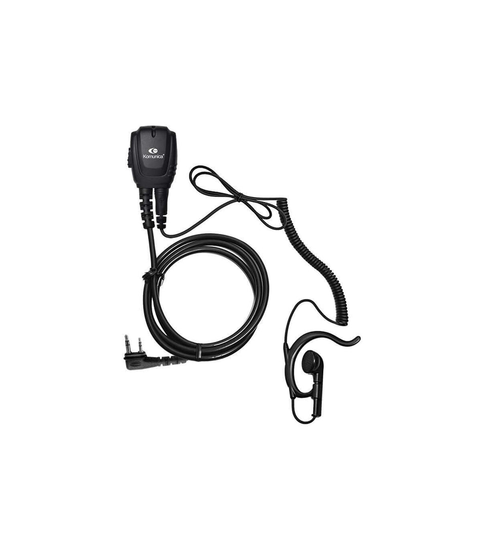 Microfono auricolare Komunica PWR-23-IP501 per Icom.