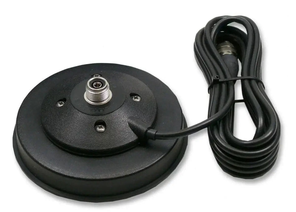 Base Magnetica Sirio PM-125 per Antenne RF con cavo, fissaggio veicolare