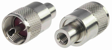 Connettore maschio UHF a vite per cavo RG-58, vista dettagli