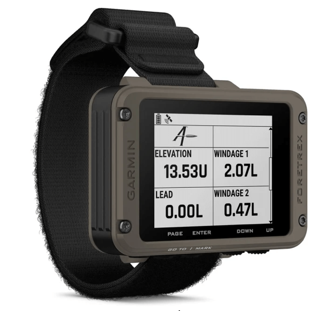 GPS Garmin Foretrex 901 Ballistic con display monocromatico