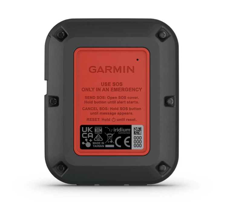 Dispositivo Garmin inReach Messenger per comunicazione satellitare SOS