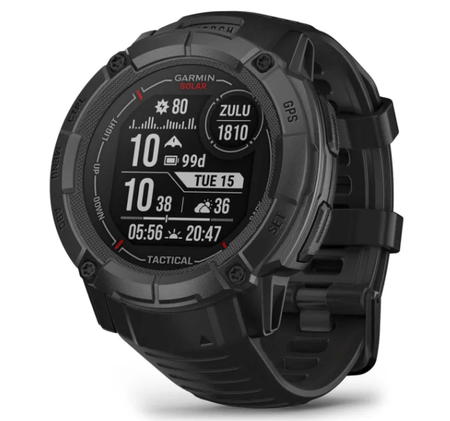 Garmin Instinct 2X Solar Tactical Black con torcia LED, GPS