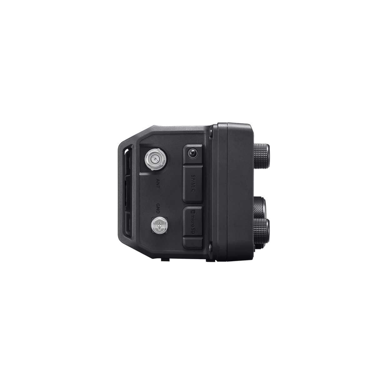 Alt Tag: Lato connettori Icom IC-705 Radio HF/VHF/UHF SDR