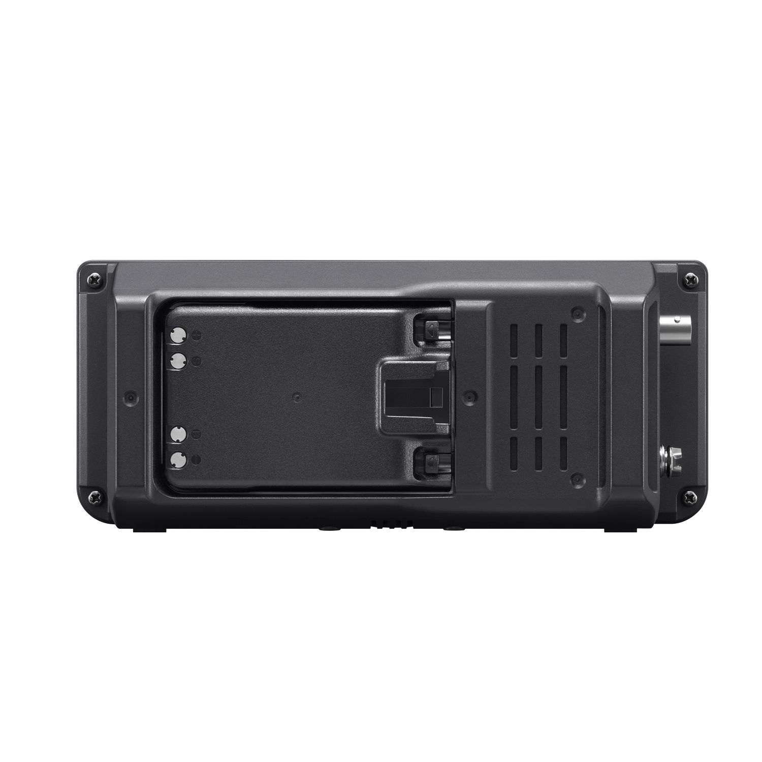 Vista posteriore del ricetrasmettitore Icom IC-705