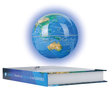 Lampada levitazione magnetica DiProgress EARTH, globo blu