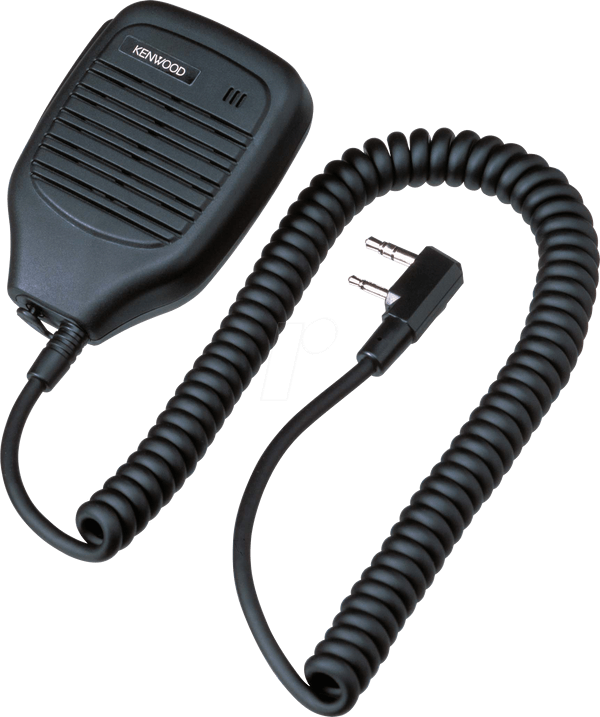 Microfono Kenwood KMC-21AM con cavo a spirale e connettore
