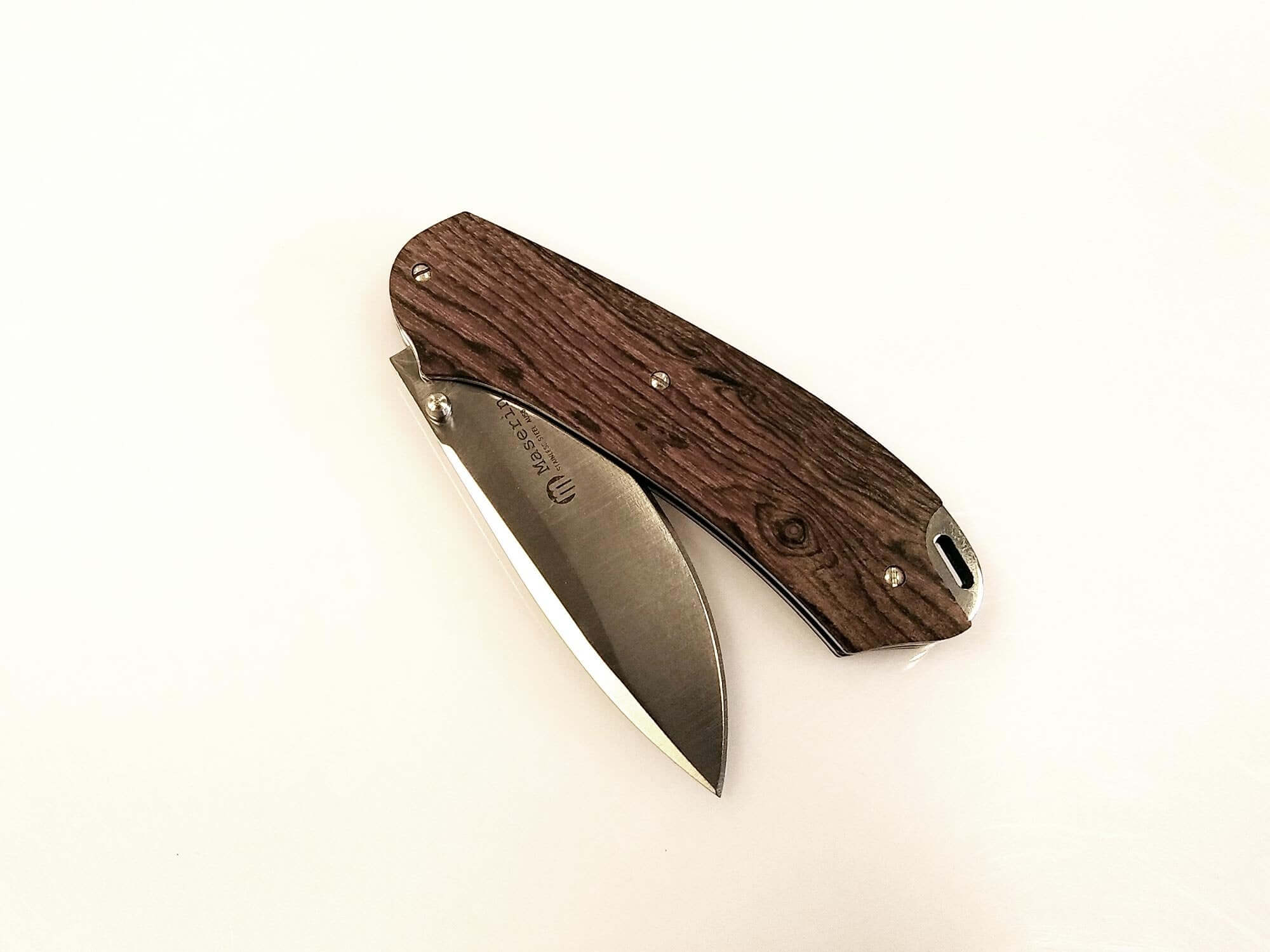 Coltello Maserin Birdland Bocote Puddu 396 inox