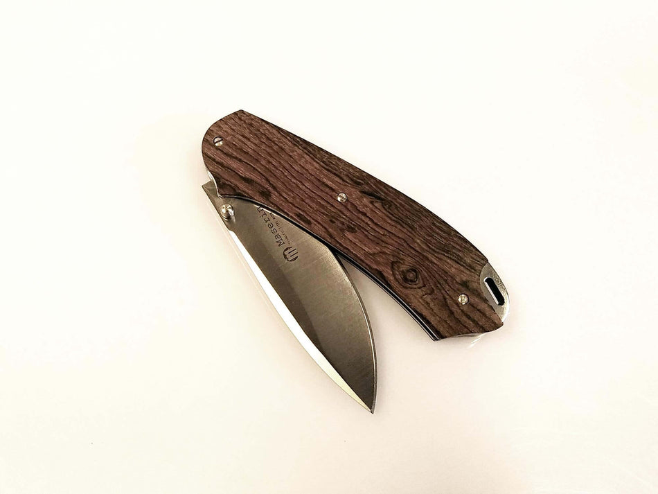 Coltello Maserin Birdland Bocote Puddu 396 inox