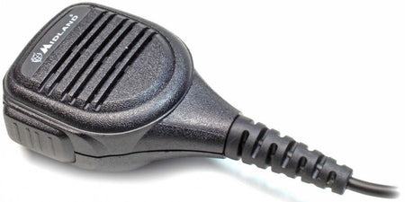 Midland MA25-M microfono auricolare PTT, 2 pin angolato