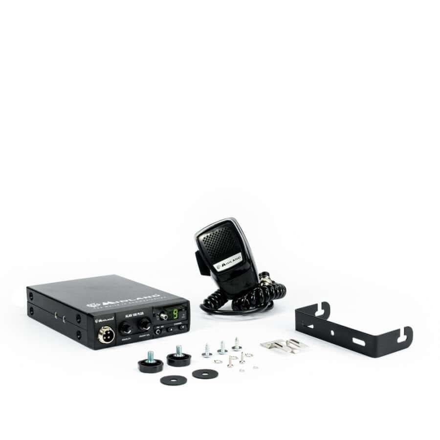 Kit Midland Alan 100 Plus B: CB radio, microfono e accessori