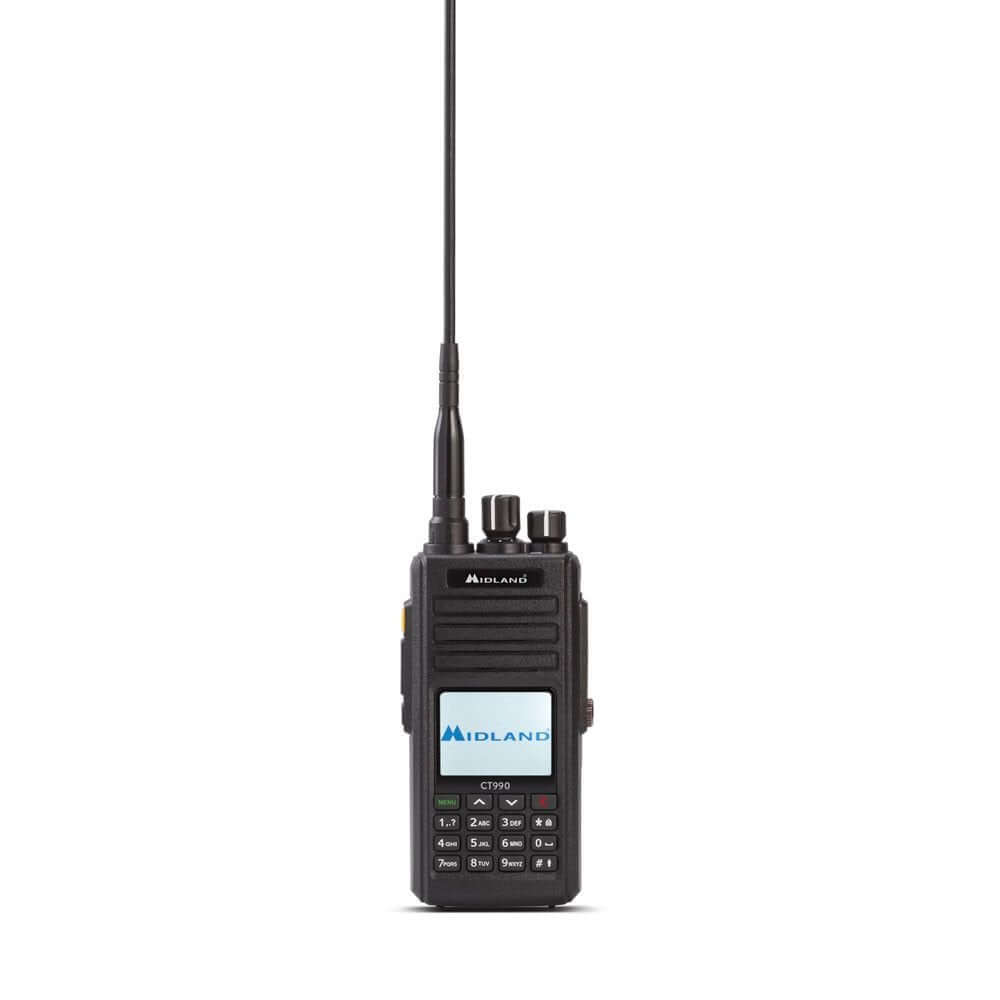 Ricetrasmettitore Midland CT990 EB VHF/UHF IP67 10W