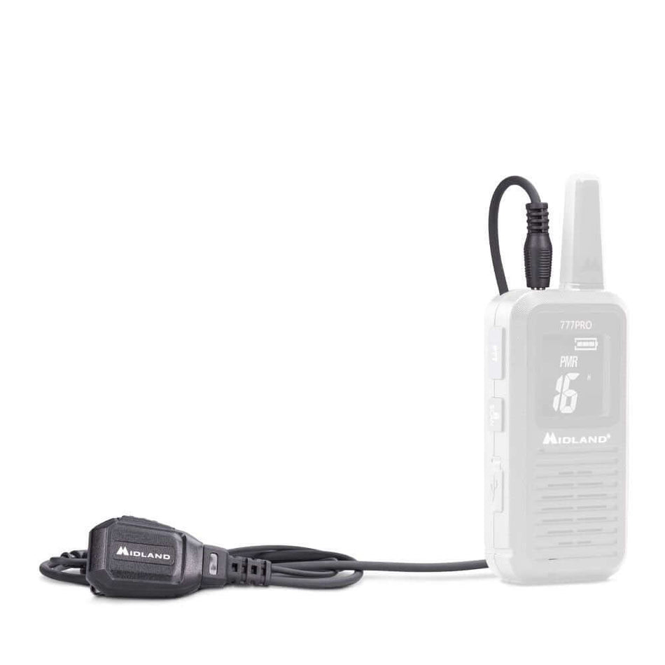 Midland MA 31 Microfono Pneumatico per 777 PRO con PTT