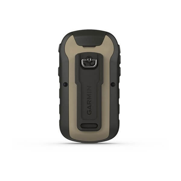 Retro del GPS portatile Garmin eTrex 32x con design robusto.