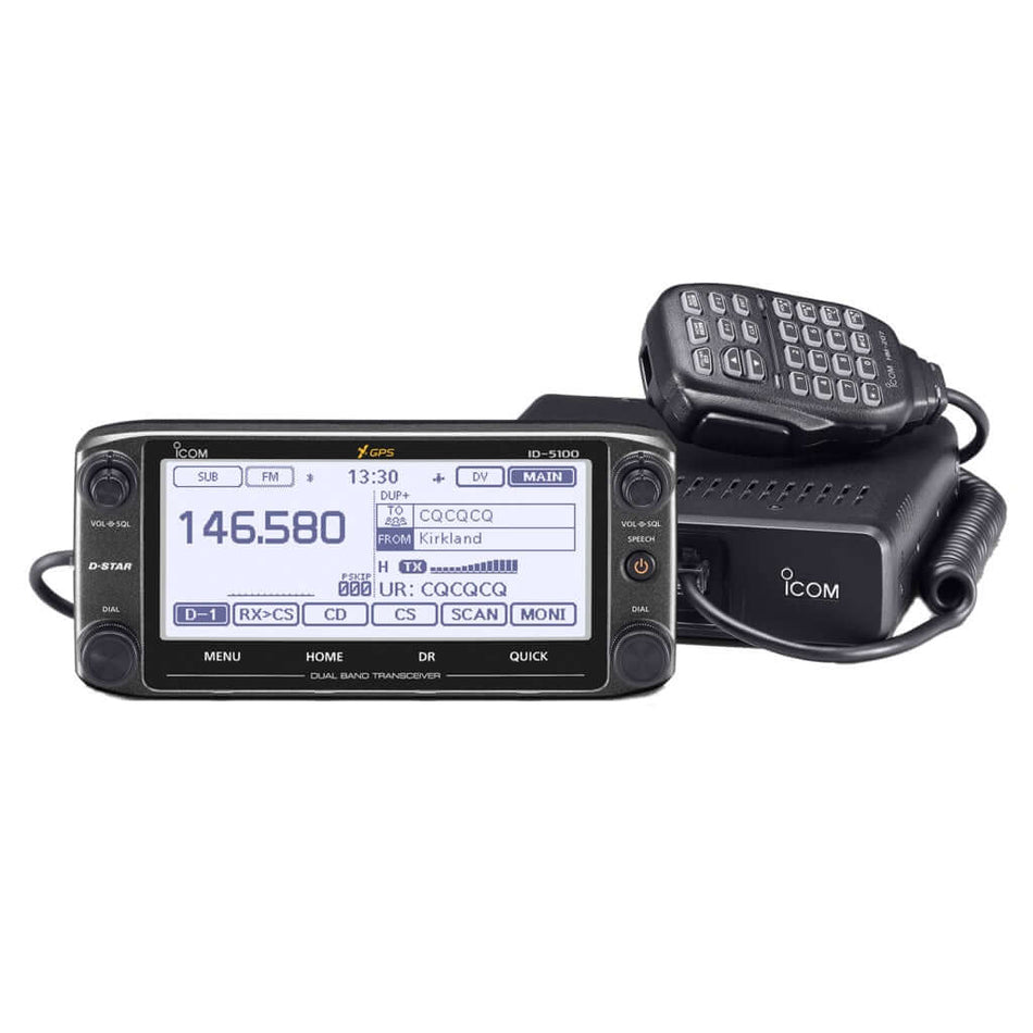 Ricetrasmettitore Icom ID-5100 Dual-Band VHF/UHF con microfono