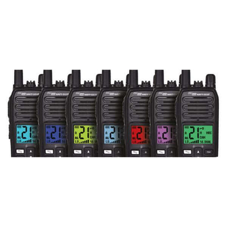 Polmar Navy-022F ricetrasmettitore VHF, IP67, galleggiante, display a 7 colori