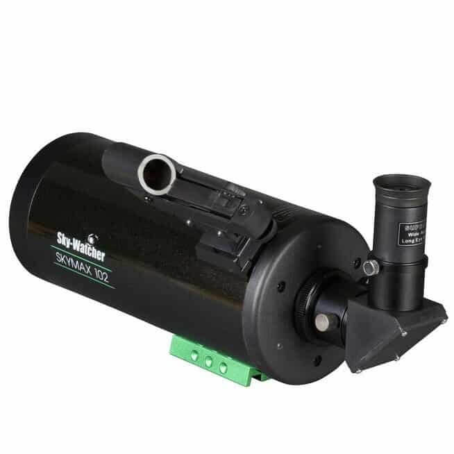 Alt Tag: Telescopio SkyWatcher SkyMax 102, compatto e potente