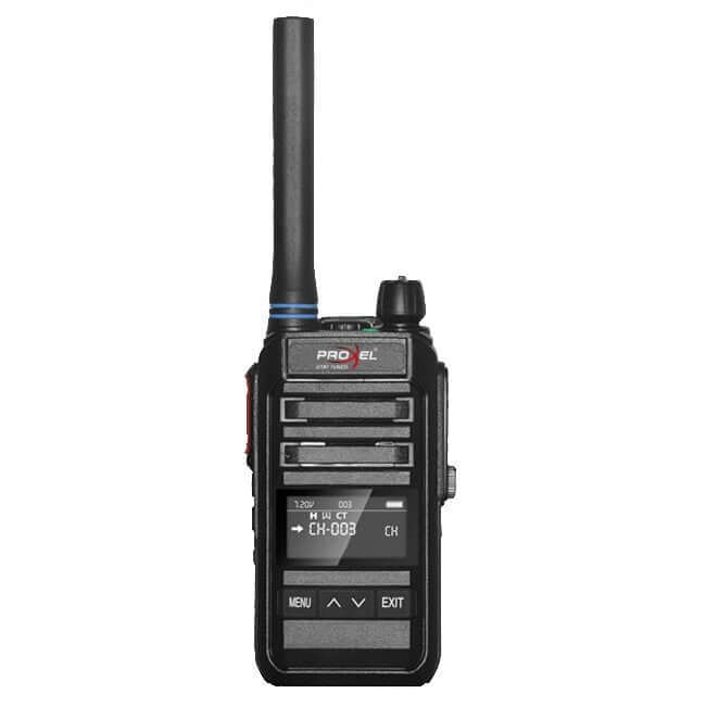 Alt Tag: Walkie Talkie Proxel PX-100 con case in alluminio, IP67