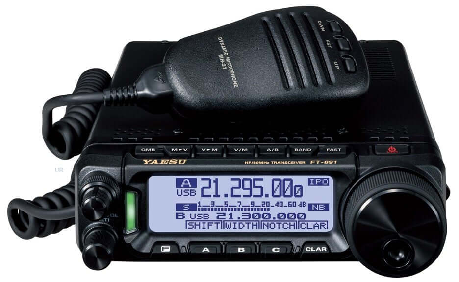 Ricetrasmettitore Yaesu FT-891 HF/50MHz compatto, 100W