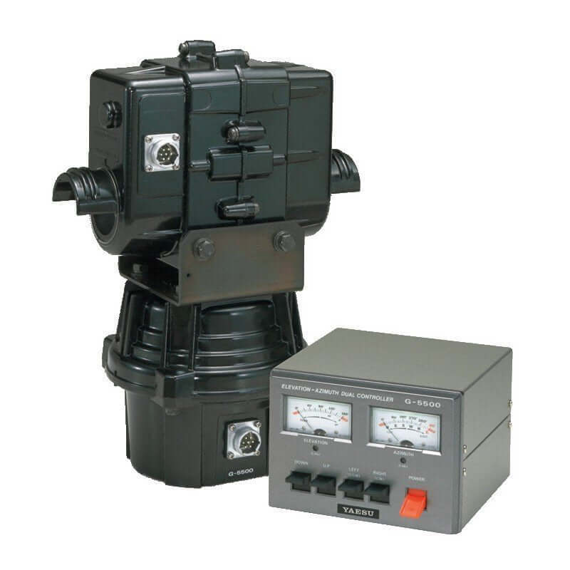 Sistema Yaesu G-5500DC con motori DC per telecomunicazioni