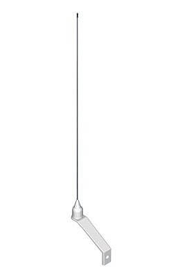 Antenna VHF Banten DC Inox in acciaio inox, 1 metro, 50W