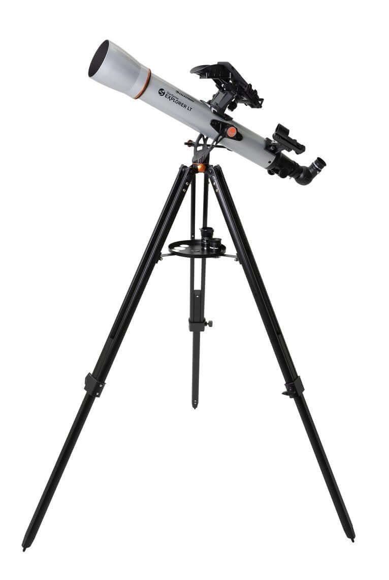 Telescopio Celestron StarSense Explorer 70 LT su cavalletto