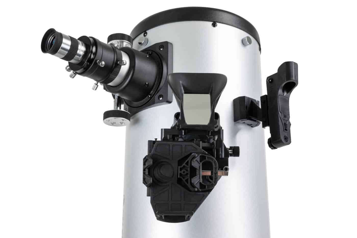 Telescopio Dobsoniano Celestron StarSense Explorer 10" con specchio parabolico e puntamento assistito.