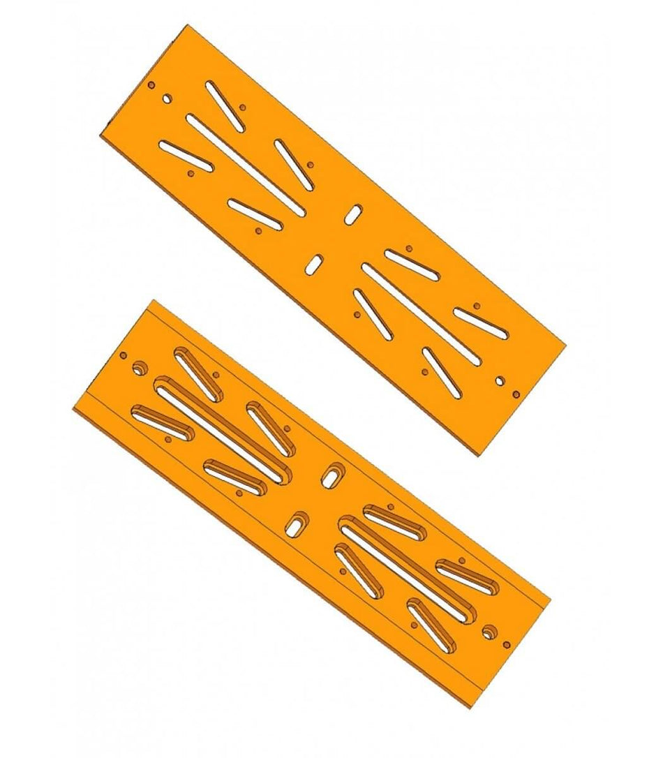Barra Losmandy arancione Geoptik in alluminio, 340mm