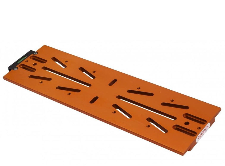 Barra Losmandy 340mm arancione Geoptik anodizzata CNC.
