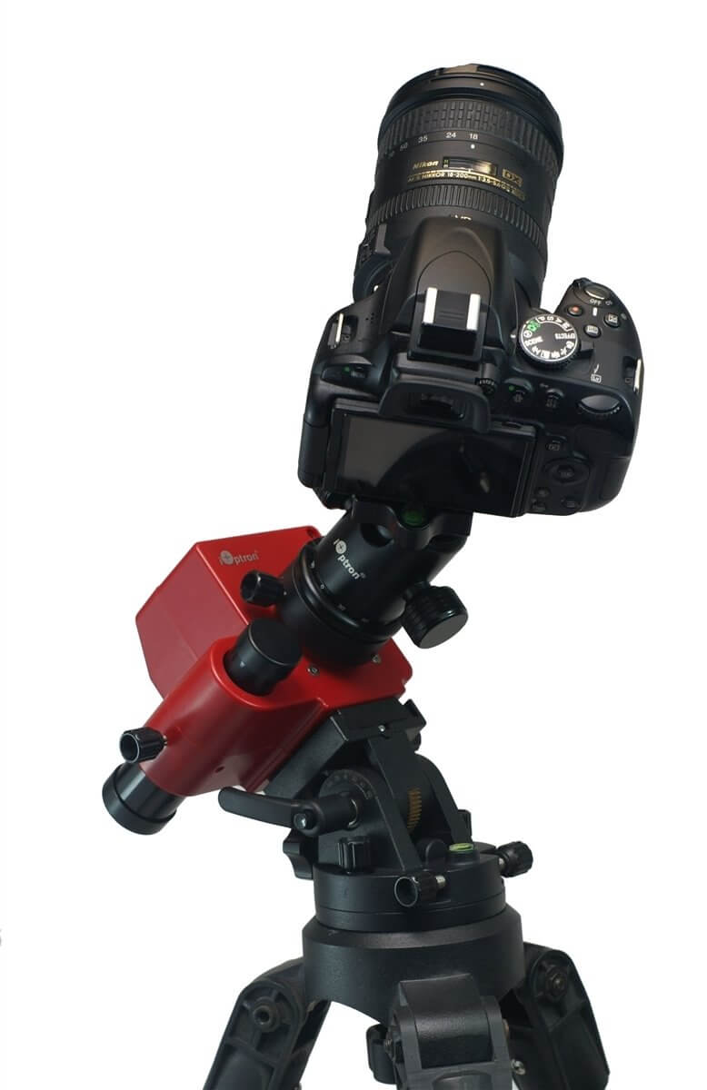 Astroinseguitore SkyTracker Pro con fotocamera montata