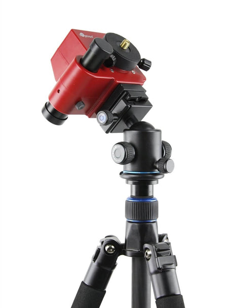 Astroinseguitore iOptron SkyTracker Pro su treppiede nero