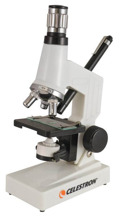 Microscopio biologico Celestron con webcam e oculare zoom