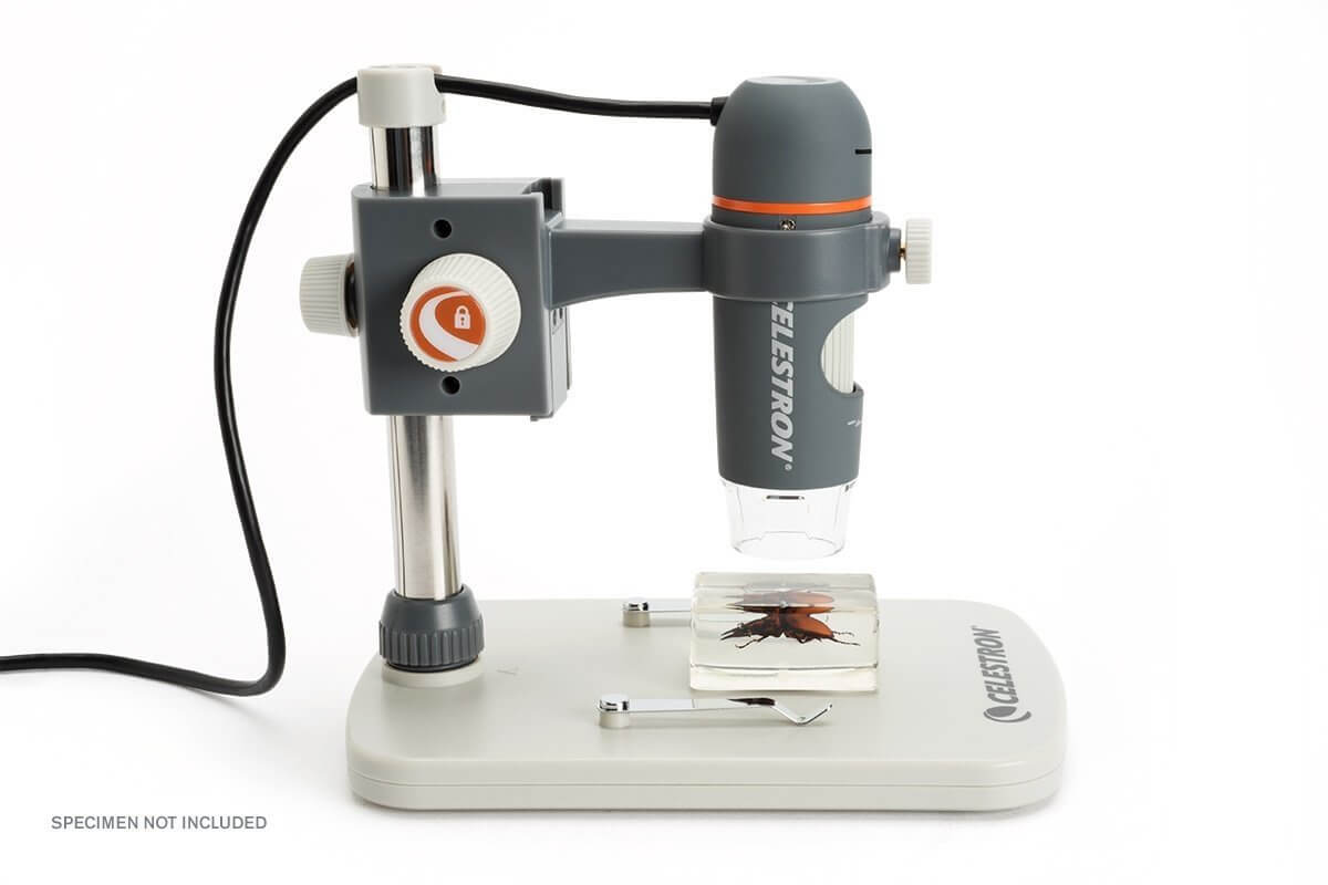 Microscopio Digitale Celestron con stativo regolabile