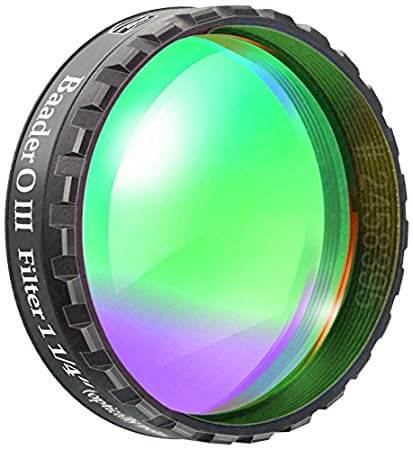 Filtro Baader O-III 1.25" per telescopi, migliora nebulose