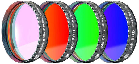 Set di filtri Baader L-RGB CCD da 2 pollici, colori vividi.