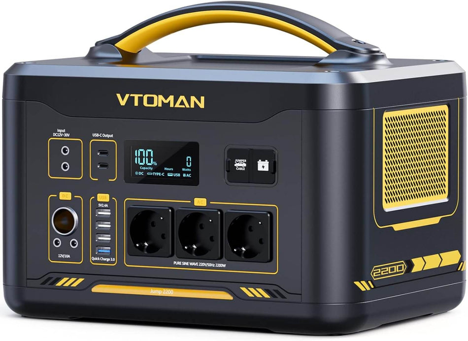 Stazione di energia portatile VTOMAN Jump 2200, 2220Wh