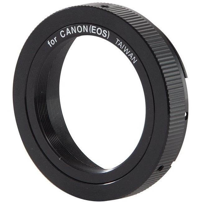 Anello T2 per Canon EOS, adattatore a baionetta per reflex.