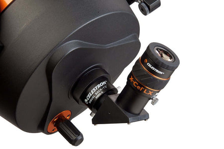 Oculare Celestron X-CEL LX 9mm montato su telescopio