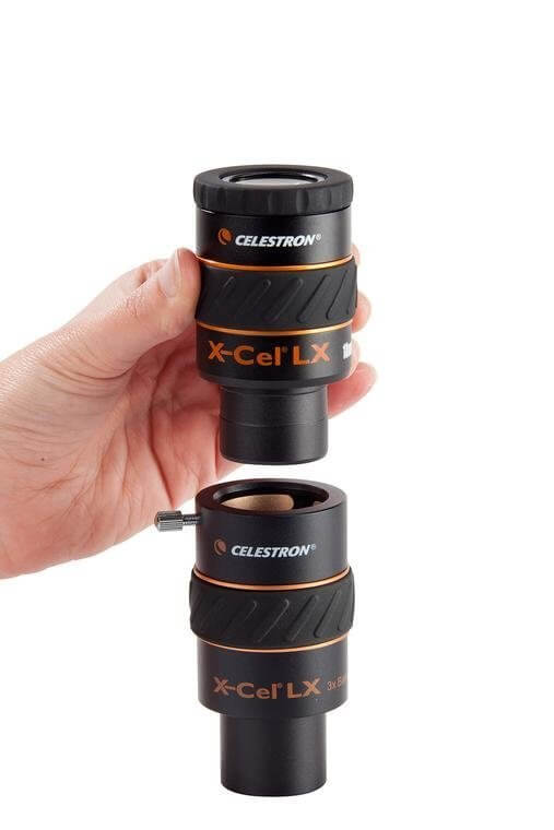 Lente Barlow apocromatica Celestron X-CEL LX 3x, 31.8mm