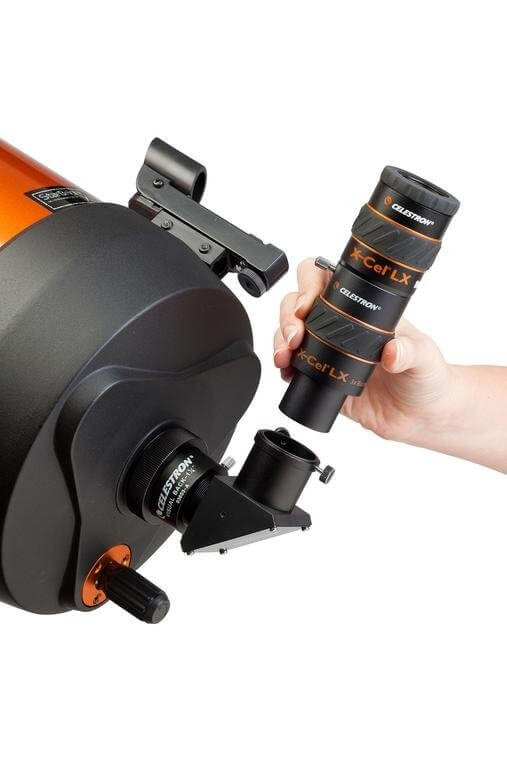 Inserto lente Celestron X-CEL LX 3x in telescopio