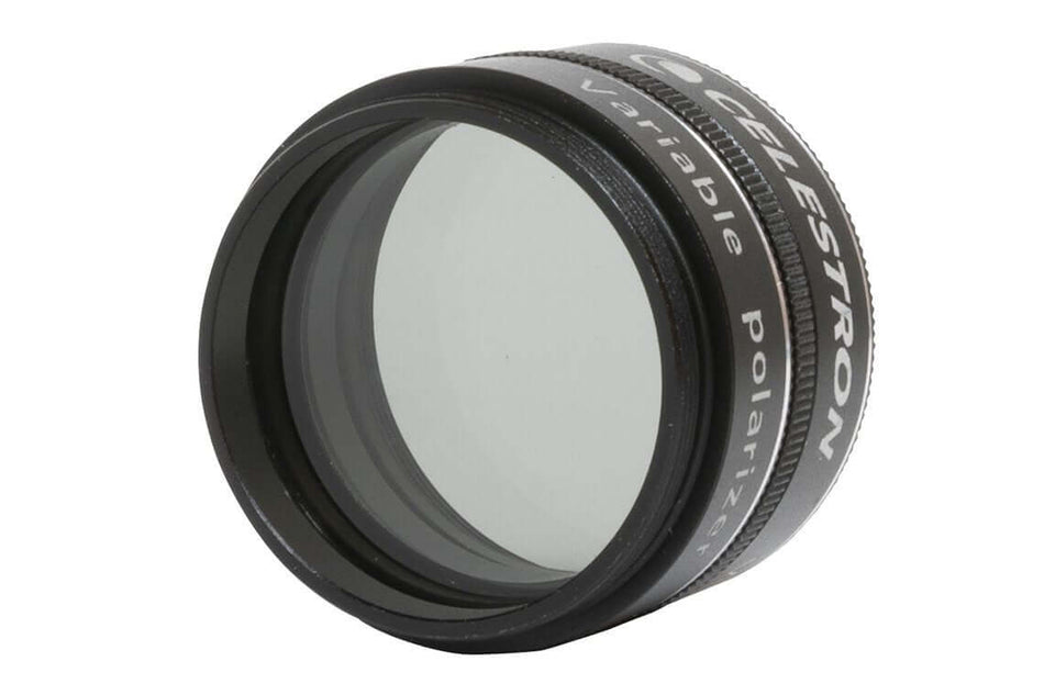 Filtro polarizzatore variabile Celestron 31.8mm per telescopio.
