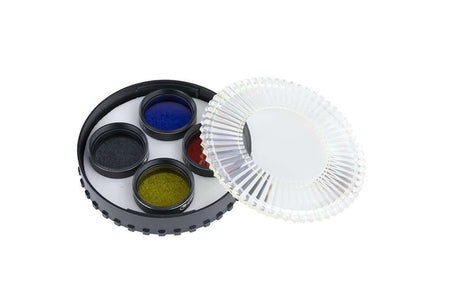 Set di 4 filtri colorati per osservazione planetaria, Celestron