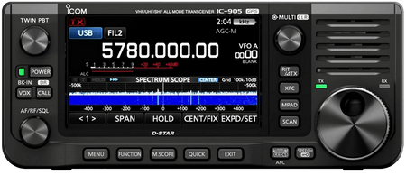 Ricetrasmettitore Icom IC-905 SDR VHF/UHF/SHF con display