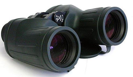 Robusto binocolo 7x50 per nautica, natura e astronomia.